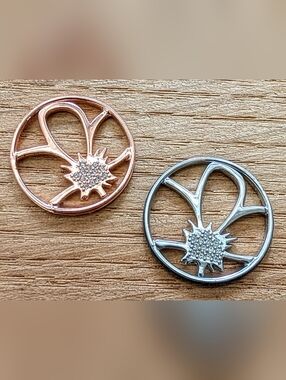 Large Locket Flower Frames